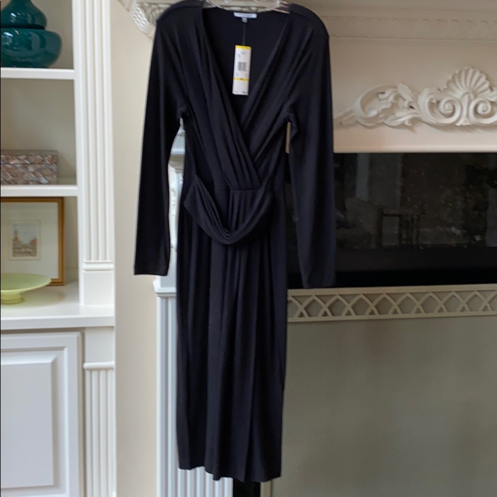 NWT Anne Klein Black Knit Dress